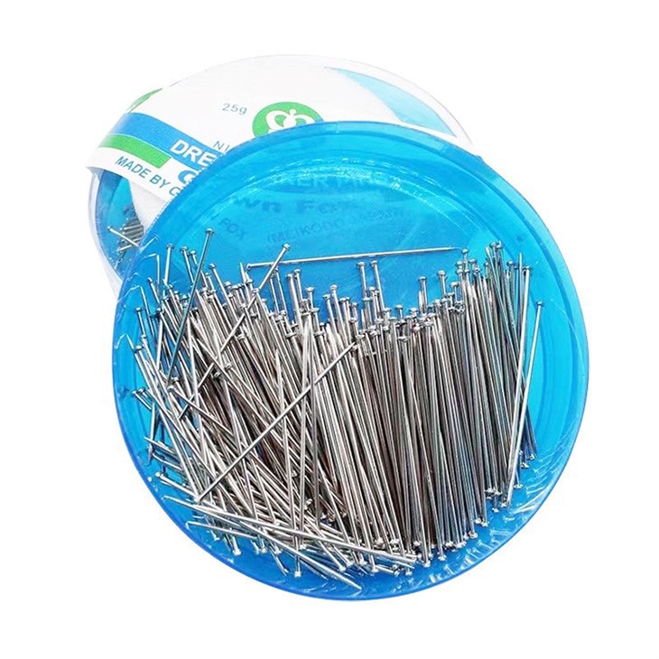Flat Head Sewing Pins