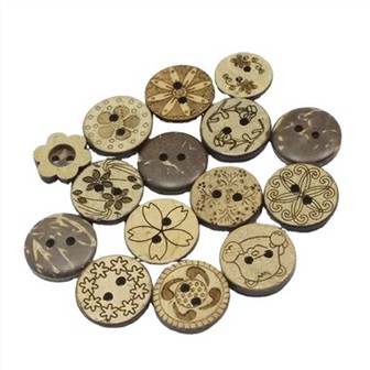 Coconut Shirt Buttons