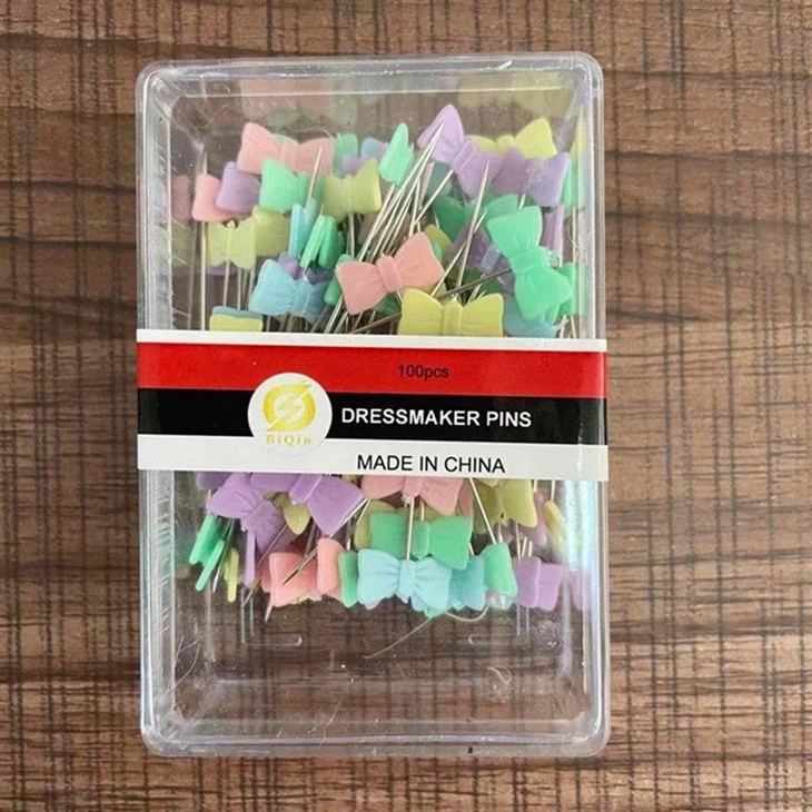 Straight Pins With Decorative Heads